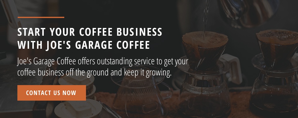 Start Your Coffee Business With Joe's Garage Coffee