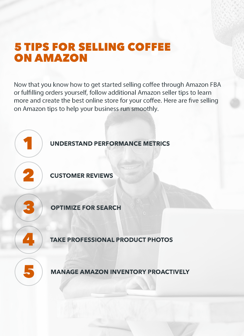 Tips for Selling Coffee on Amazon