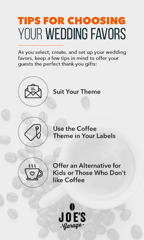 Tips for Choosing Your Wedding Favors