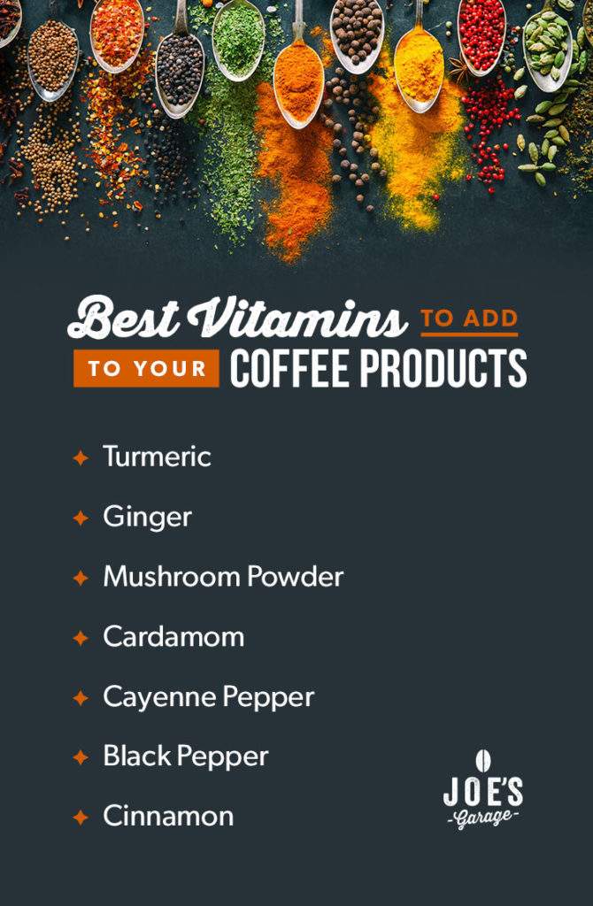 Best Vitamins to Add to Your Coffee Products