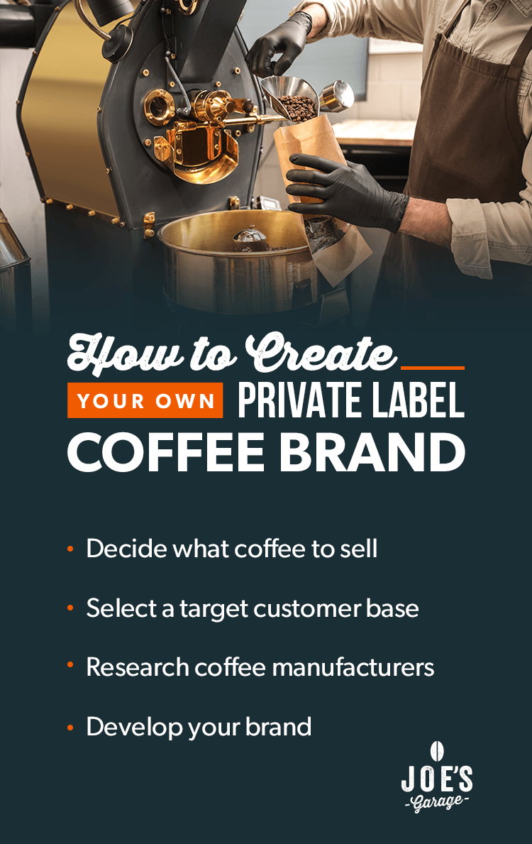 Private brands of coffee are purchased because they're preferred